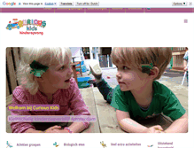 Tablet Screenshot of curiouskids.nl